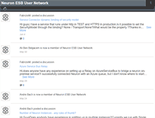 Tablet Screenshot of forum.neuronesb.com